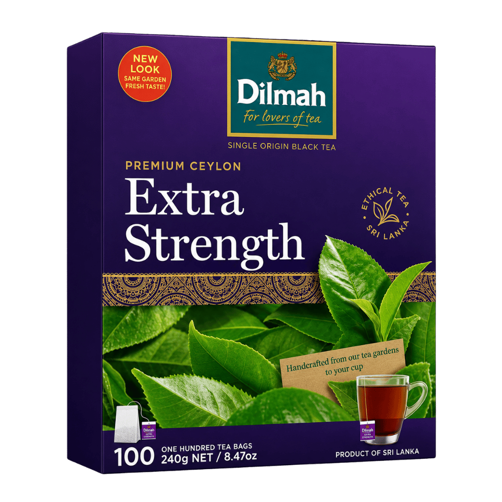 Dilmah Extra Strength Tea Bags 100 Bag buy online USA - 1